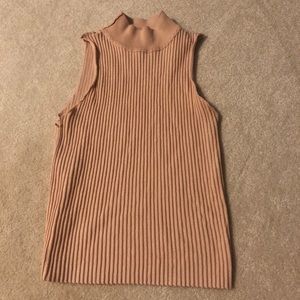Turtleneck tank top